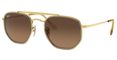 $167.03 • Buy Sunglasses Ray-Ban RB3648M The Marshal II 912443 ARISTA/LIGHT Brown Gra Cal.52