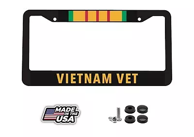 Vietnam Veteran US USA Military Vet America American Car License Plate Frame • $9.95