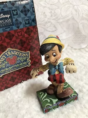 Enesco Disney Traditions Jim Shore Pinocchio Lively Step 4010027 • $50