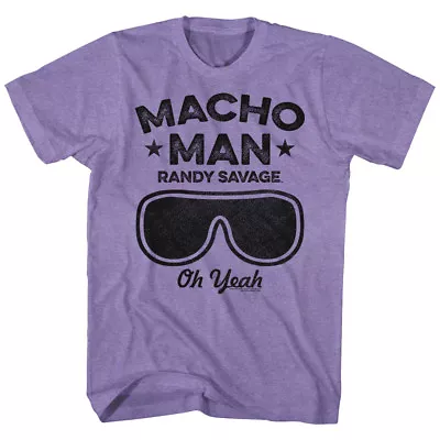 Macho Man Randy Savage Oh Yeah Sunglasses Men's T-shirt OFFICIAL Wrestling Merch • $22.99