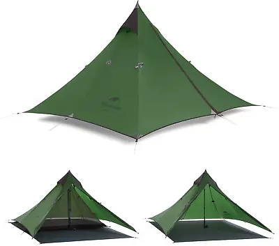 Naturehike 1 Person Trekking Pole Tent For Camping 3 Season Ultralight Trekker  • $257.95