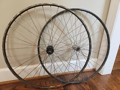 Vintage Road Wheels Shimano Dura Ace 105 Hubs Mavic GP4 36H TUBULAR Rim Wheelset • $99.95