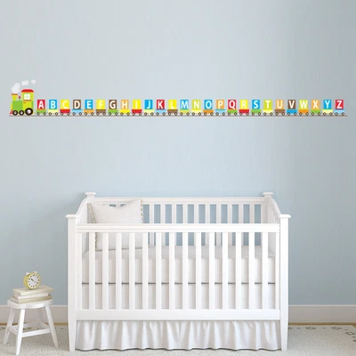 £23.98 • Buy Alphabet Train ABC Childrens Wall Sticker WS-47149