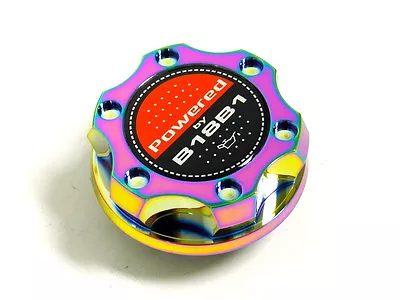 Neo Chrome Billet Cnc Racing Engine Oil Filler Cap Acura Integra B18b1 • $24.95