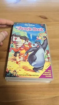 The Jungle Book VHS Rare Disney NEW SEALED Free Post M • $39