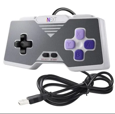 INEXT SNES/NES STYLE USB GAMEPAD Joystick For Windows PC MAC RASPBERRY PI • $10.50