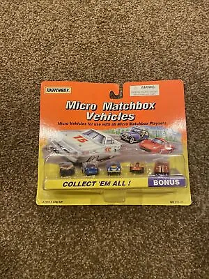 1995 Micro Matchbox Vehicles 5-Pack Street Machines #57117 (Mazda RX7 Corvette) • $34.99