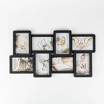 Multi Picture Frame Collage Aperture Photo Frames Holds Upto 18 6x4 5x7 Photos • £10.99