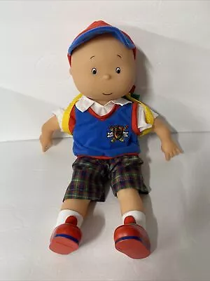 Caillou Talking Doll 15” School Uniform Backpack PBS • $69.95