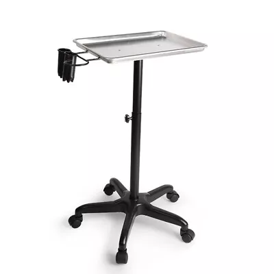 Mobile Rolling Mayo Stand Trolley Medical Instrument W/ Removable Tray & Base • $50.35