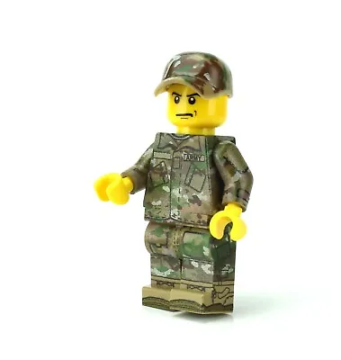 Custom Army Soldier Duty Uniform OCP Made With Real LEGO® Minifigure • $26.96