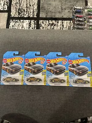 Hot Wheels 2020 HW Speed Graphics Gray Nissan Silvia (S13) New For 2020 LOT OF 4 • $8