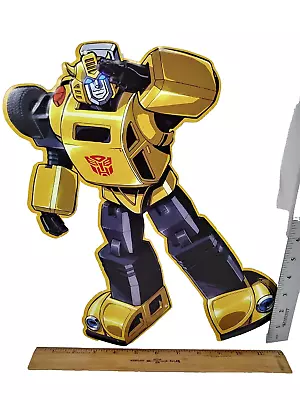 2015 Open Road Transformers Bumble Bee Metal Sign G1 Era 13x12 • $28.98