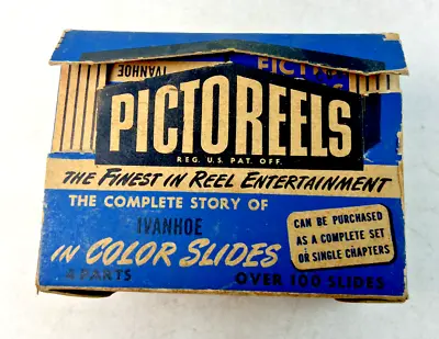 Vintage Pictoreels  Ivanhoe  In-Color Slides • $33.99