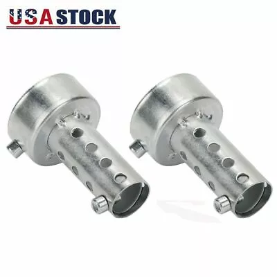 2 Universal Motorcycle Exhaust Can Muffler Insert Baffle DB Killer Silencer 48mm • $9.39