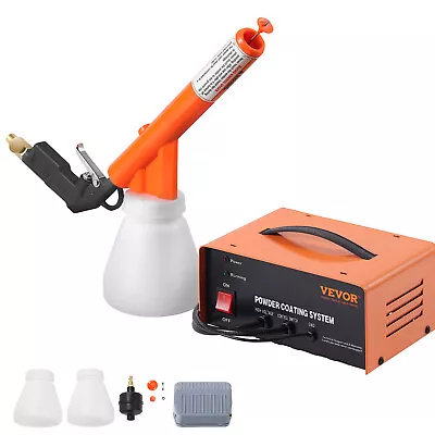 VEVOR Powder Coating System 50KV Electrostatic Output With Spray Gun Foot Switch • $87.99