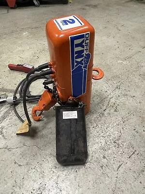Duff Lynx 2 Ton Electric Double Chain Hoist Ph 1 60 Hz 115-230 V Barely Used • $1585