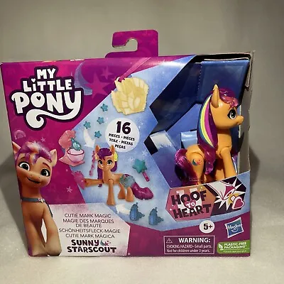 Brand New My Little Pony Sunny Starscout Cutie Mark Magic Pony Figure Hasbro • £9.99