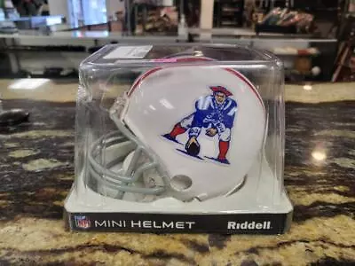 New England Patriots Throwback Revolution Speed Mini Football Helmet (YTP022896) • $32.99