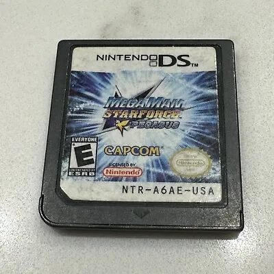 Mega Man Star Force: Pegasus (Nintendo DS 2007) Authentic TESTED FAST SHIPPED • $49.90