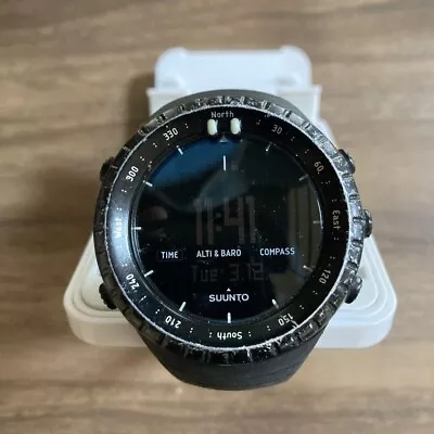 SUUNTO Core All Black Military Men's Outdoor Sports Watch RARE From Japan • $80