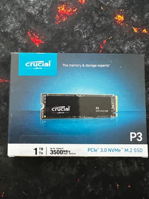 £41.99 • Buy B/NEW Crucial P3 1TB PCIe NVMe M.2 2280 Internal SSD - CT1000P3SSD8