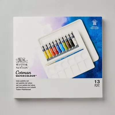 Winsor & Newton Cotman Watercolour Palette (10x8ml) • £20