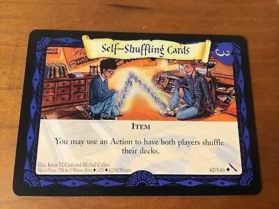 Harry Potter TCG CCG Chamber Of Secrets SELF SHUFFLING CARDS 82/140  • $2.99