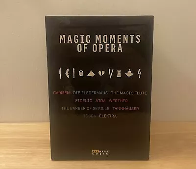 Magic Moments Of Opera (DVD 2011 11-Disc Set) Mozart Beethoven Wagner Strauss • $48