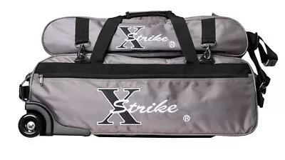 New Xstrike 3 Ball Roller With Strap Shoe Bag Full Wide Side Pocket.Plus More. • $94.95