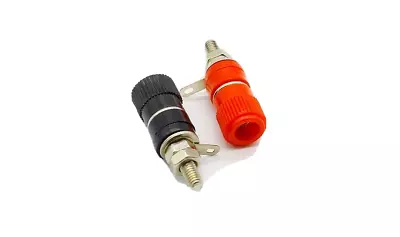 £3.45 • Buy 4pcs Terminal Binding Post 4mm Banana Socket Power Supply Panel Mount Connector
