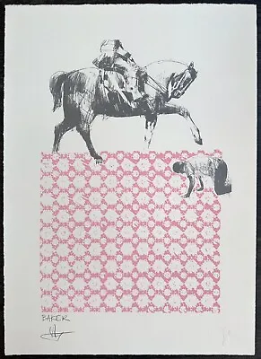 Signed Charming Baker 'Headless Horseman' Saturday Screen-print Art Print • £325