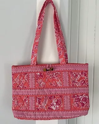 Vera Bradley Small Tie Tac Tote Hope Toile Print NEW W/tags $55 Retired • $22