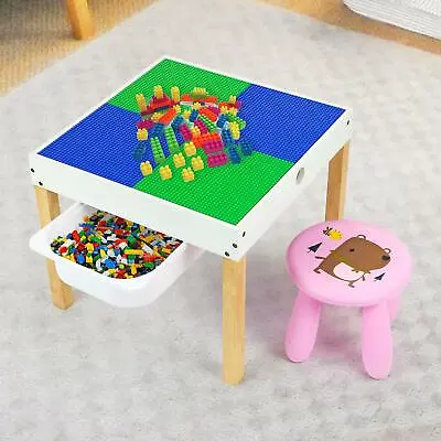 Kids Children Toddler Wooden Furniture Play Multi Activity Table And Chair Set   • £39.99