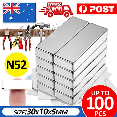 N52 Super Strong Magnets Block Rare Earth Cuboid Neodymium Super Strong Magnet A • $6.95