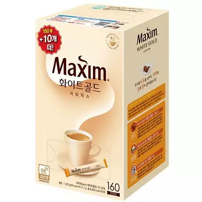 Maxim White Gold Coffee Mix 11.7g X 160 Sticks 1EA • $82.69