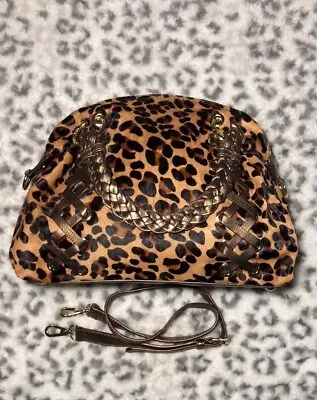 Michael Kors Calf Hair Leopard Print Crossbody Bag • $69.99