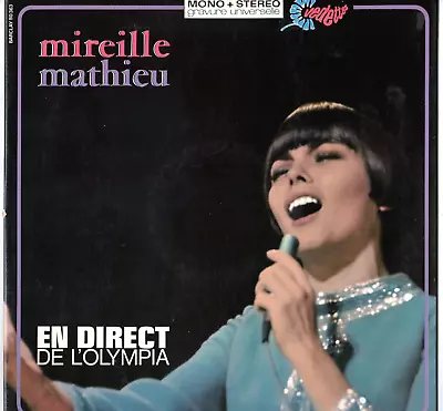 $10 • Buy Mireille Mathieu  En Direct De L'olympia  1967 French Barclay Stock Copy Album