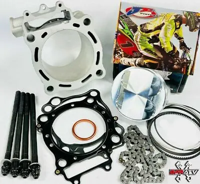 02-08 CRF450R CRF 450R 100mm Big Bore Kit +4 Cylinder Complete Top End Rebuild • $599.99