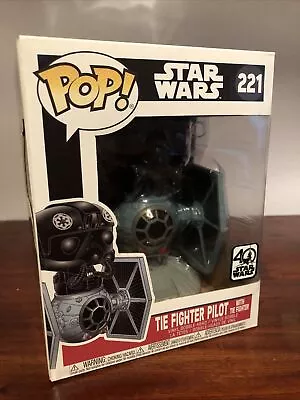 Funko Pop! Deluxe VAULTED Tie Fighter With Tie Pilot POP VINYL POP RIDE • $30