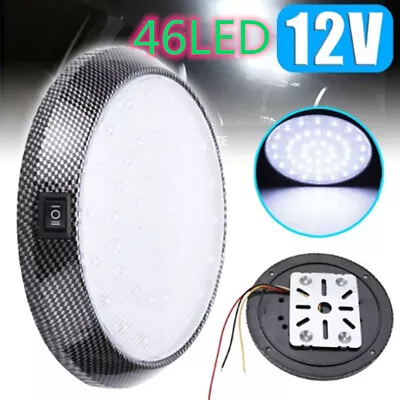 10Pcs 12V 46 LED Dome Roof Ceiling Interior Light Car Vehicle Caravan Boat AU • $10.59