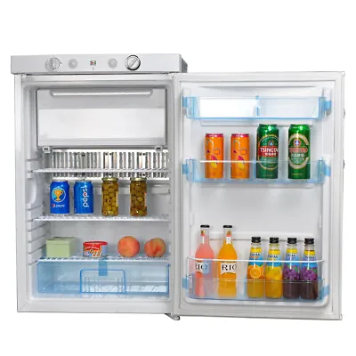 $999 • Buy Smad 3.5 Cu Ft Propane Refrigerator Electric & Gas Cabin Home Camper Fridge