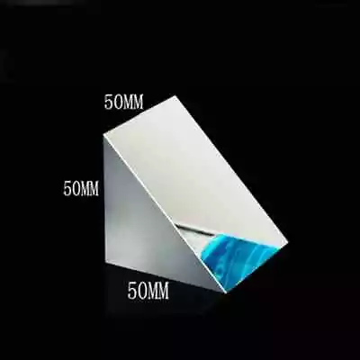 H-K9L Glass 50X50mm Isosceles Right Angle Mirror Aluminum Reflective Coating • $22.55