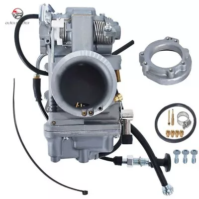 Carburetor With Choke Cable For Mikuni HSR45 Harley-Davidson EVO Twin Cam TM45 • $105.86