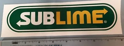 Sublime Nicked Subway Sandwiches BIG Sticker Classic Flawless New Old Stock • $4.99