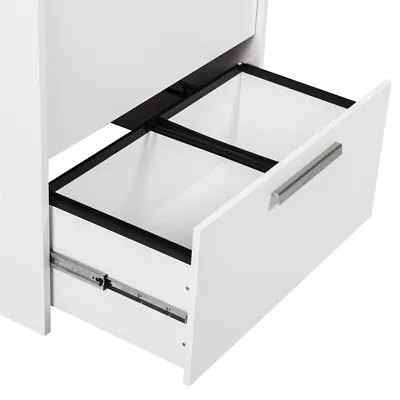 AGHDECO Alaska 2-Drawer Engineered Wood File Cabinet In White • $172.94