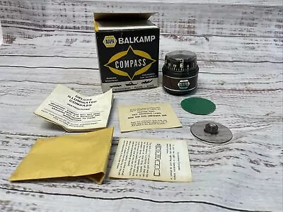 Vintage Napa Balkamp Compass AutoBoatPlane Used • $29.95