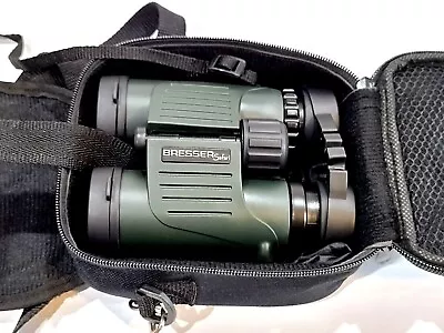Binoculars BRESSER SAFARI 8x32 Waterproof BAK4 Nitrogen Filled Excellent + Bag • £29