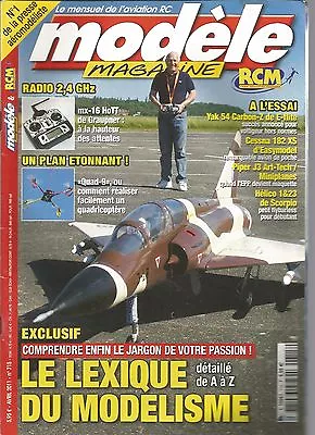 Mag Model N°715 Plan: Quad-9 / Modeling Lexicon / Yak 54 Carbon-z E-flite • $5.40