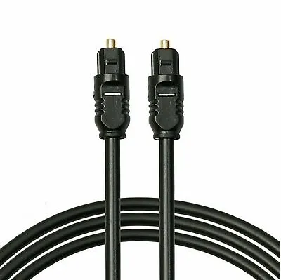 TOSLink Fiber Optical Optic Digital Audio Cable SPDIF Sound Bar Cord 6/10/15FT • $3.25